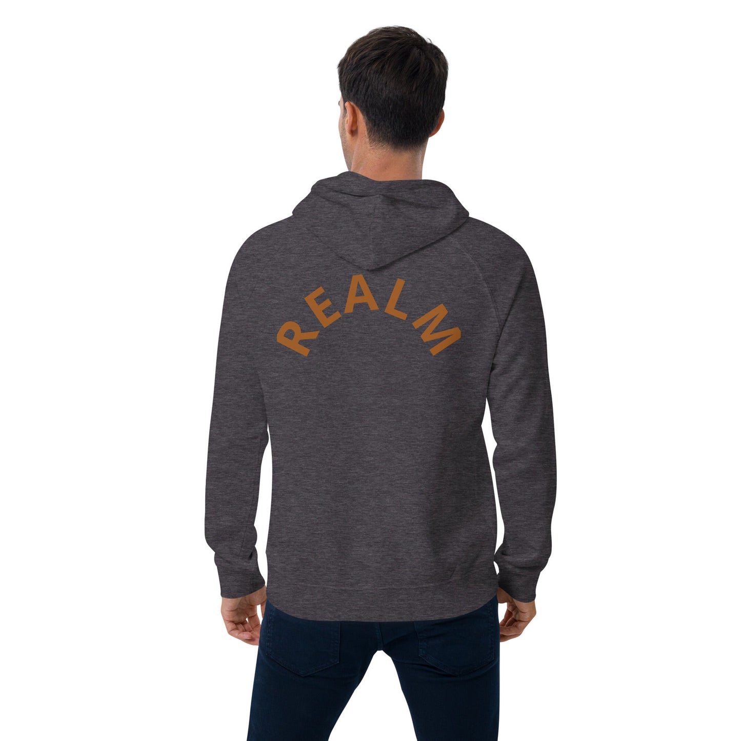 I AM Sustainable Eco Raglan Hoodie - Realm Concept Market