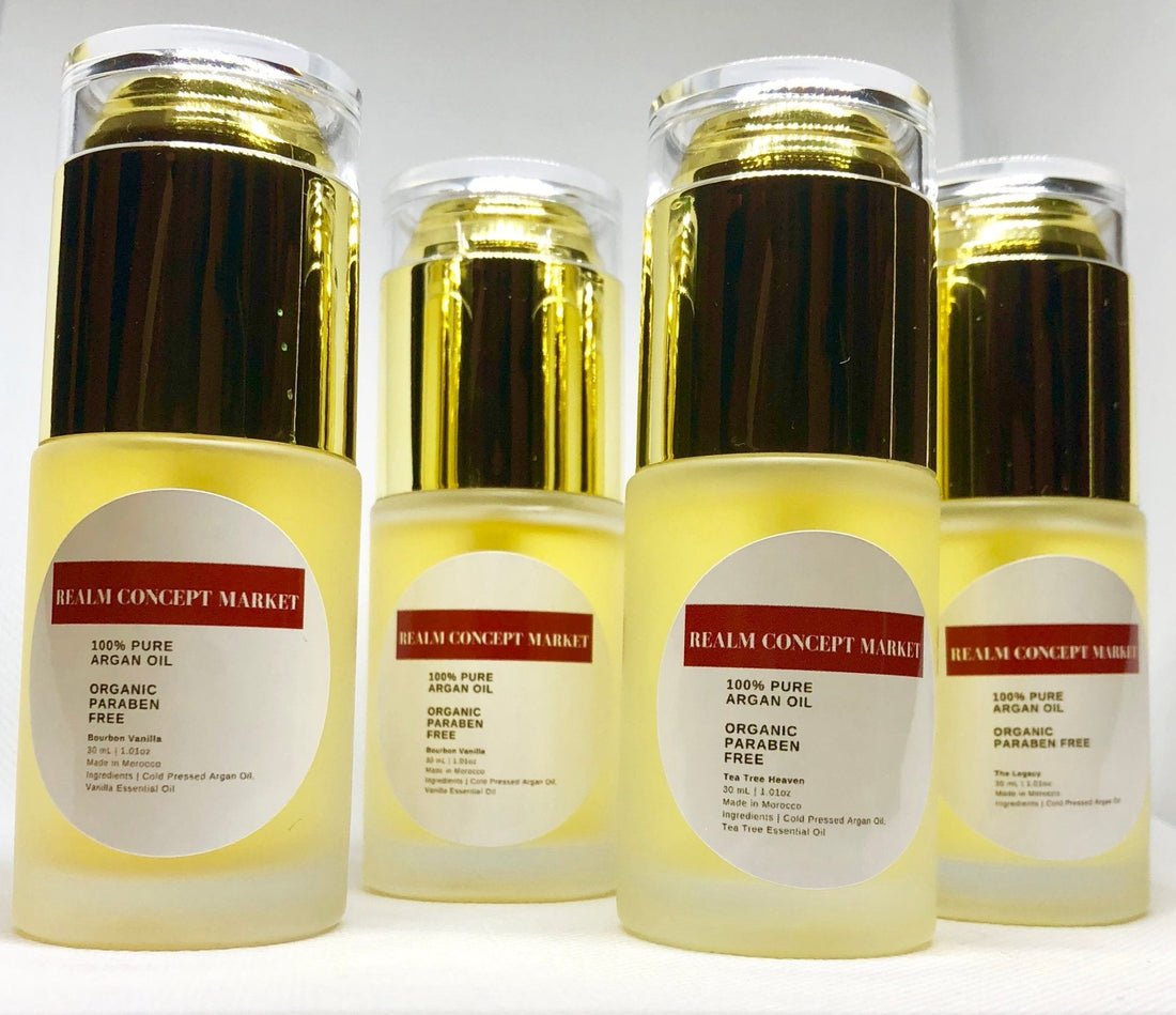 10 Benefits of Argan Oil from your Head to your Toes - Realm Concept Market