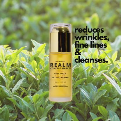 Tea Tree Heaven Argan Oil | Realm Concept Market