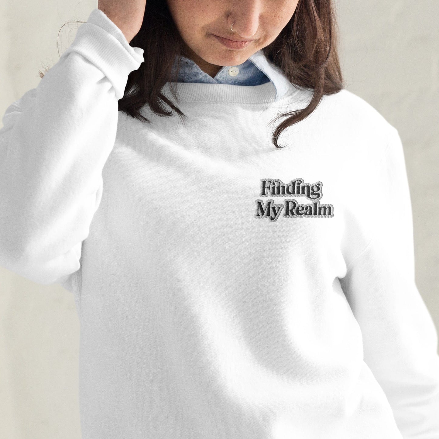 Finding My Realm Unisex Sweatshirt | Realm Concept Market - Realm Concept Market