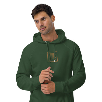 I AM Sustainable Eco Raglan Hoodie - Realm Concept Market