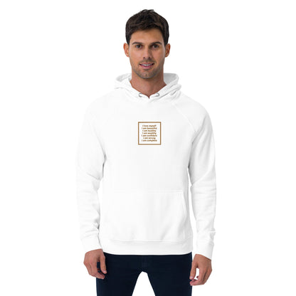 I AM Sustainable Eco Raglan Hoodie - Realm Concept Market