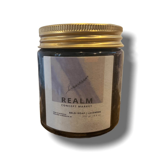 Lavender Beldi Soap | Realm Concept Market - Realm Concept Market