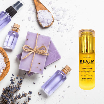 Lavender Dreams Argan Oil | Realm Concept Market - Realm Concept Market