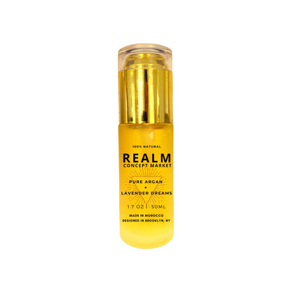 Lavender Dreams Argan Oil | Realm Concept Market - Realm Concept Market