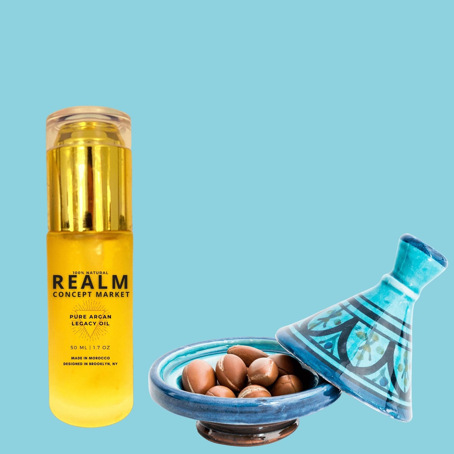 Legacy Oil - Hydrate, Smooth and Preserve Youthful Radiance with Natural Argan Seed - Realm Concept Market