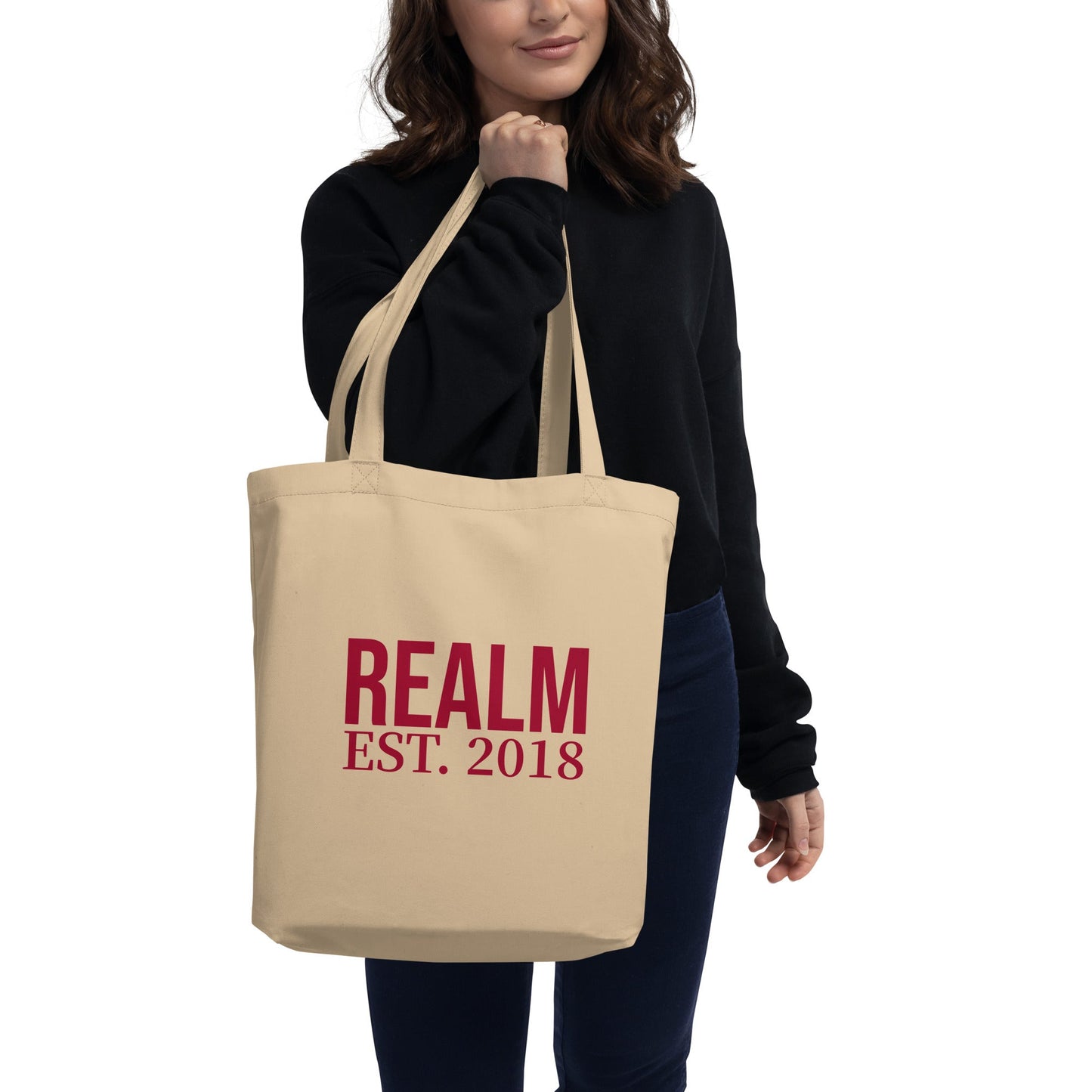 REALM Eco Tote Bag | Realm Concept Market - Realm Concept Market