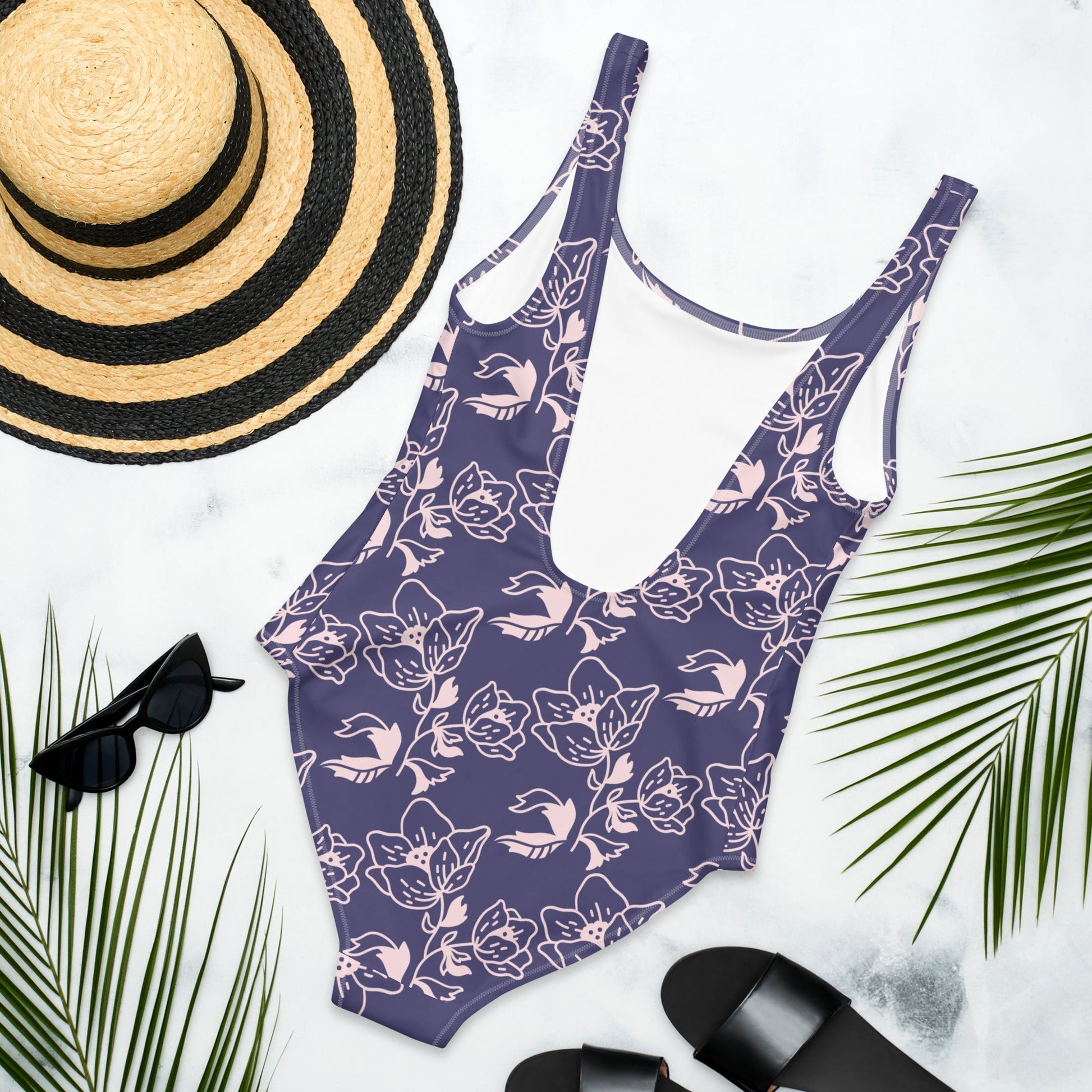 REALM | In Bloom Recycled Cotton One-Piece Swimsuit - Realm Concept Market