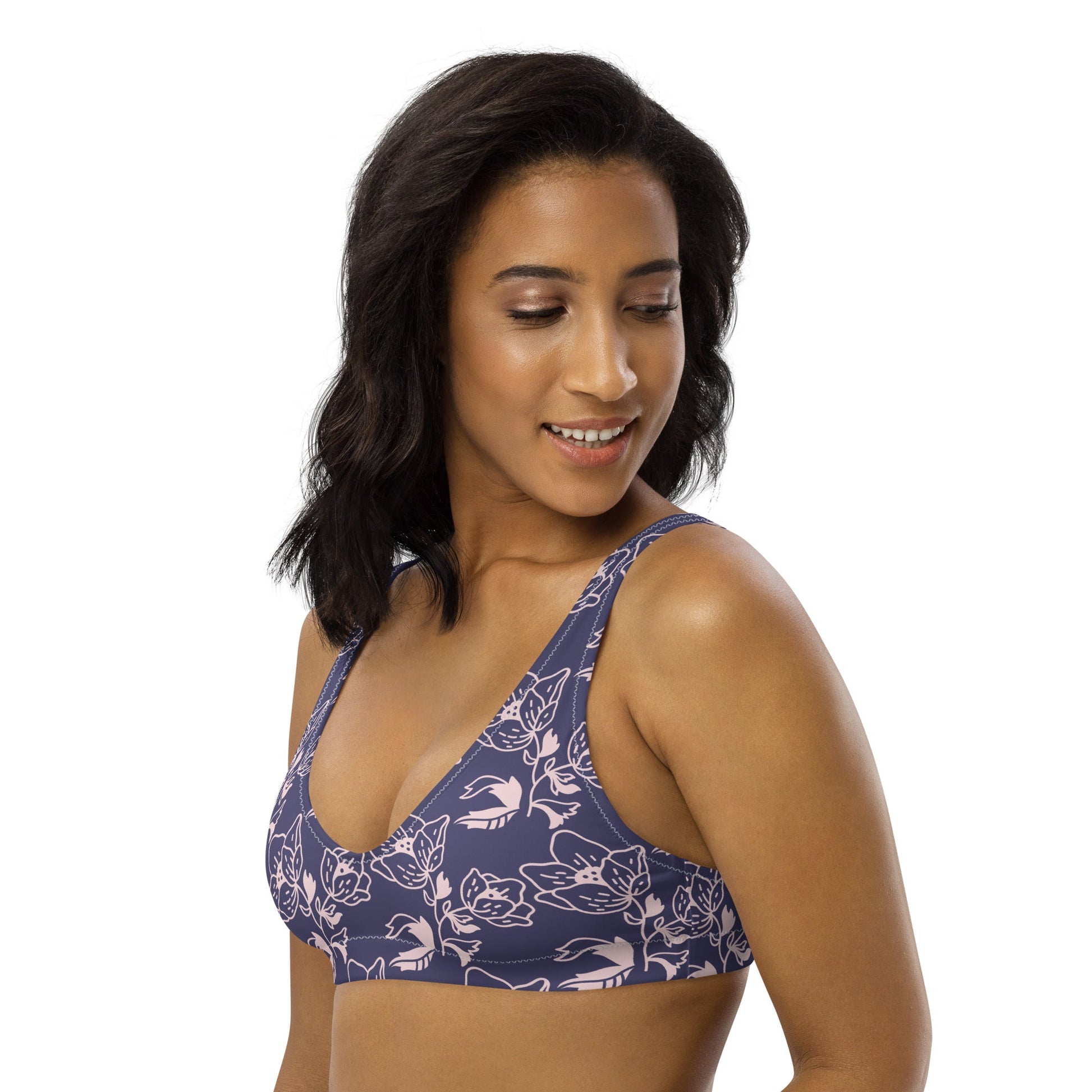 REALM | In Bloom Recycled Padded Bikini Top - Realm Concept Market