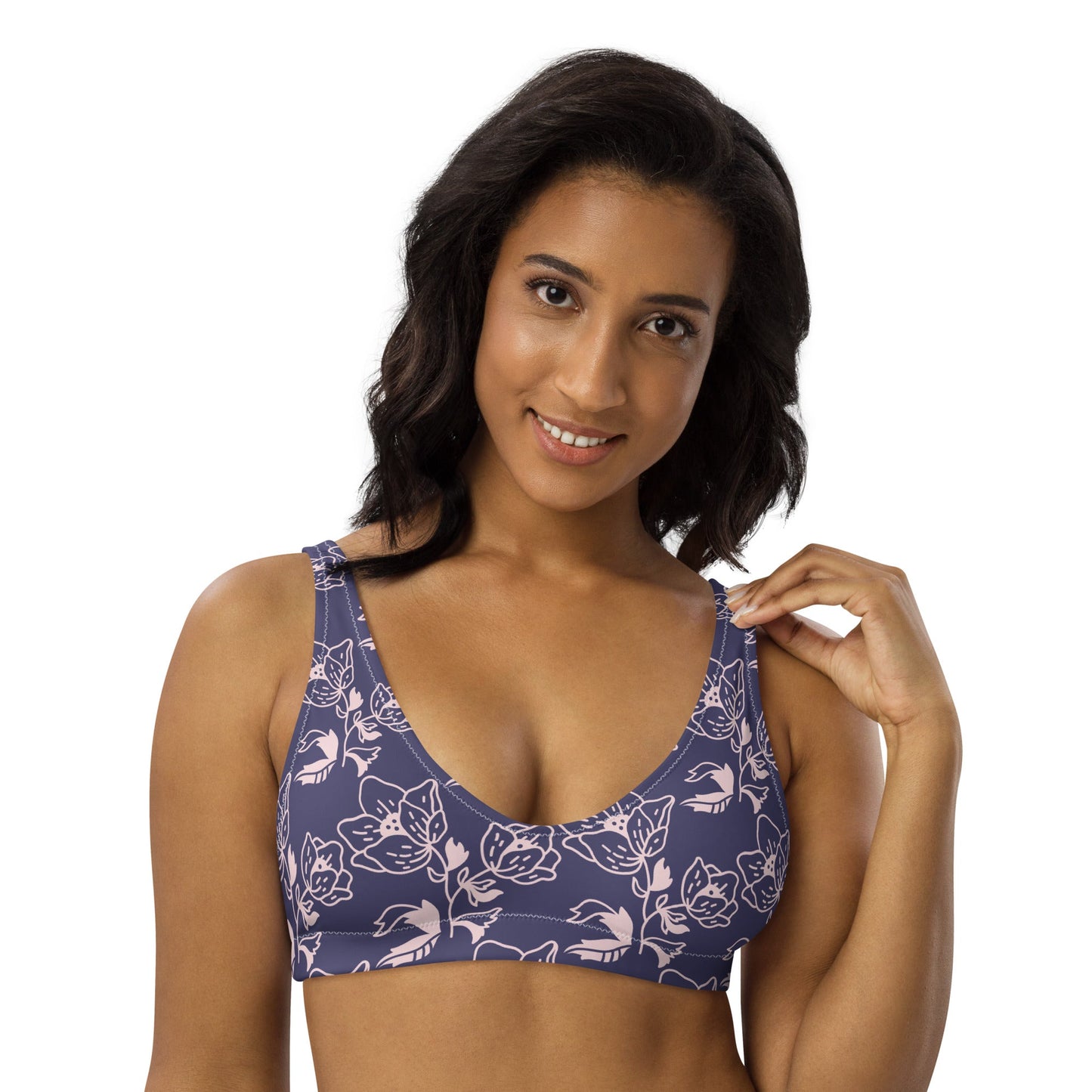 REALM | In Bloom Recycled Padded Bikini Top - Realm Concept Market