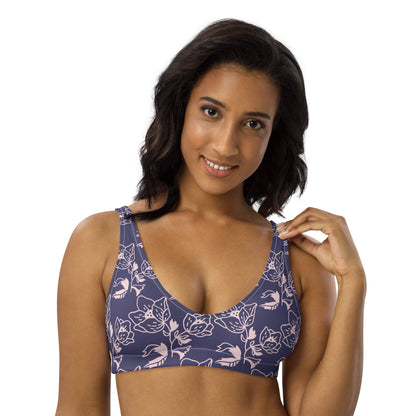 REALM | In Bloom Recycled Padded Bikini Top - Realm Concept Market