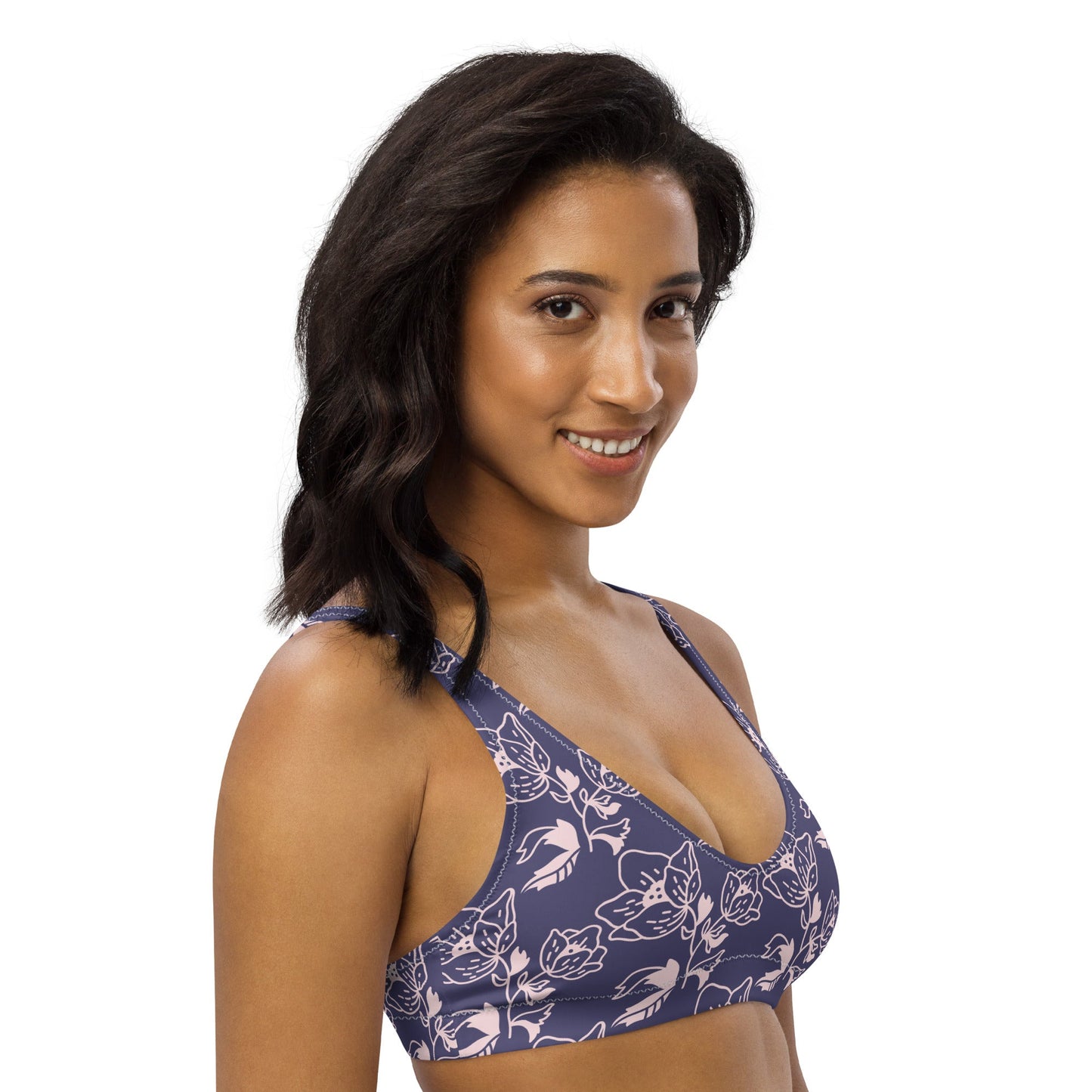 REALM | In Bloom Recycled Padded Bikini Top - Realm Concept Market