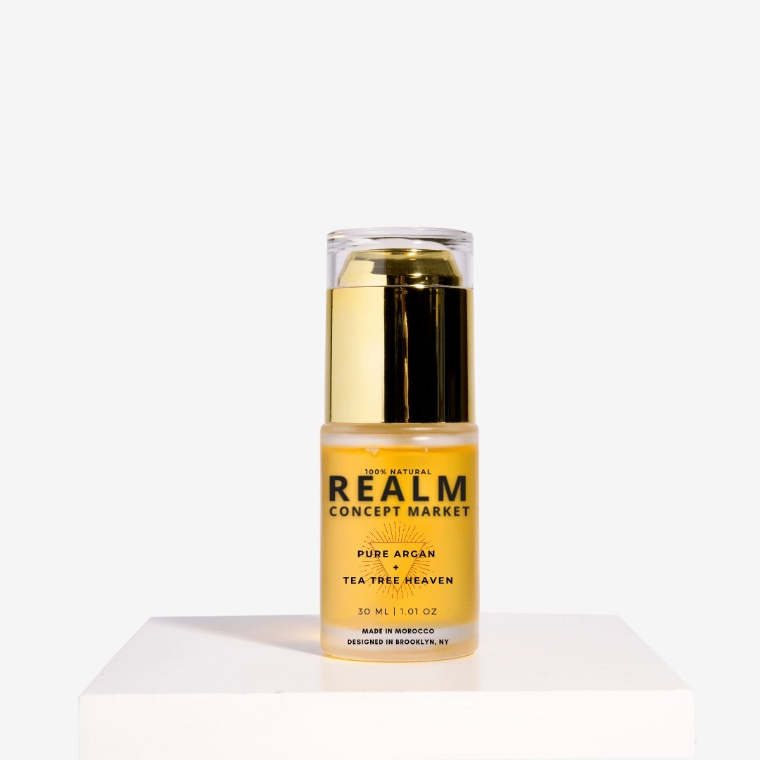 Tea Tree Heaven Argan Oil | Realm Concept Market - Realm Concept Market