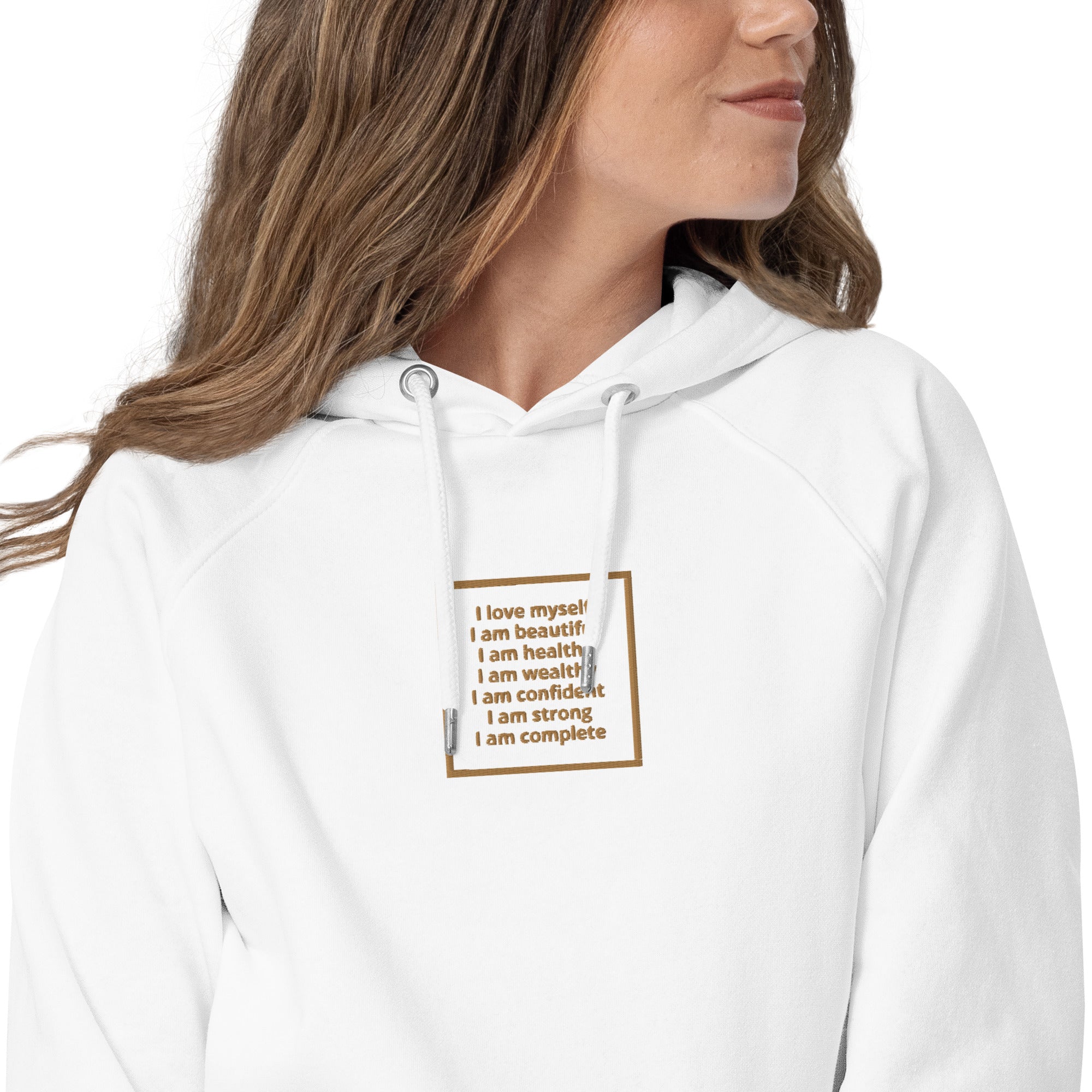 Unisex eco raglan hoodie | Realm Concept Market - Realm Concept Market