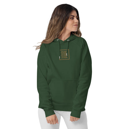 Unisex eco raglan hoodie | Realm Concept Market - Realm Concept Market