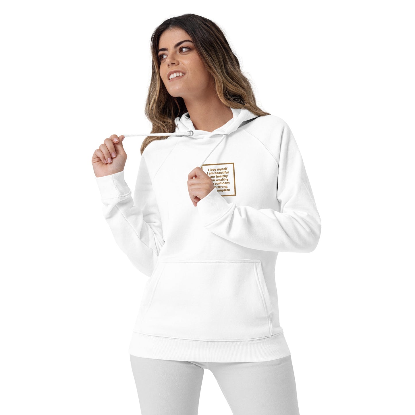Unisex eco raglan hoodie | Realm Concept Market - Realm Concept Market